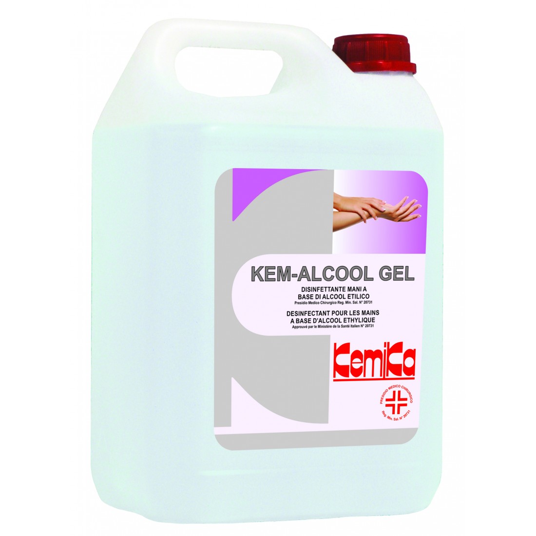 Disinfettante Mani a Base Alcolica 70,4 % - 1lt