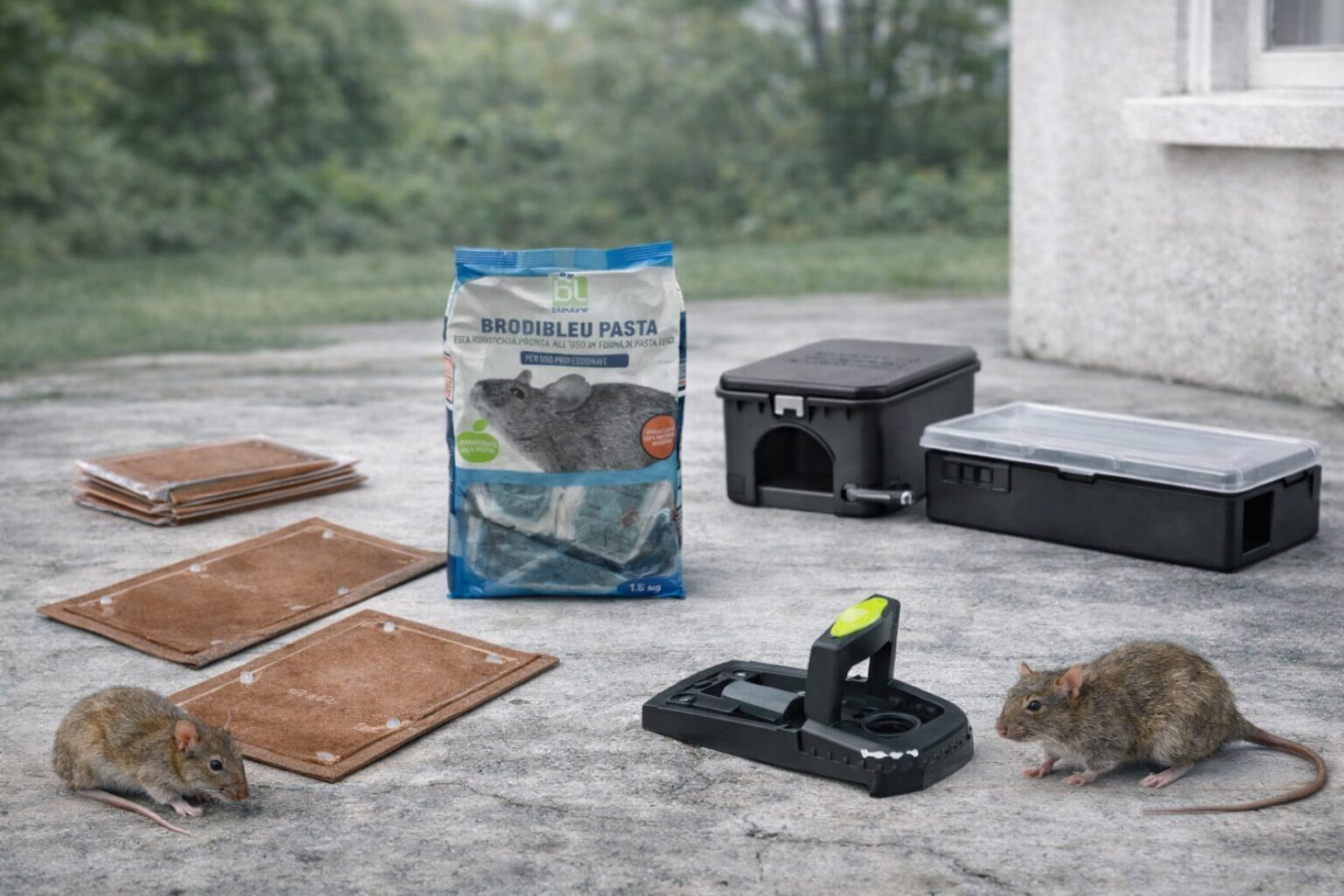 Derattizzaizione- prevenzione e controllo di topi e ratti